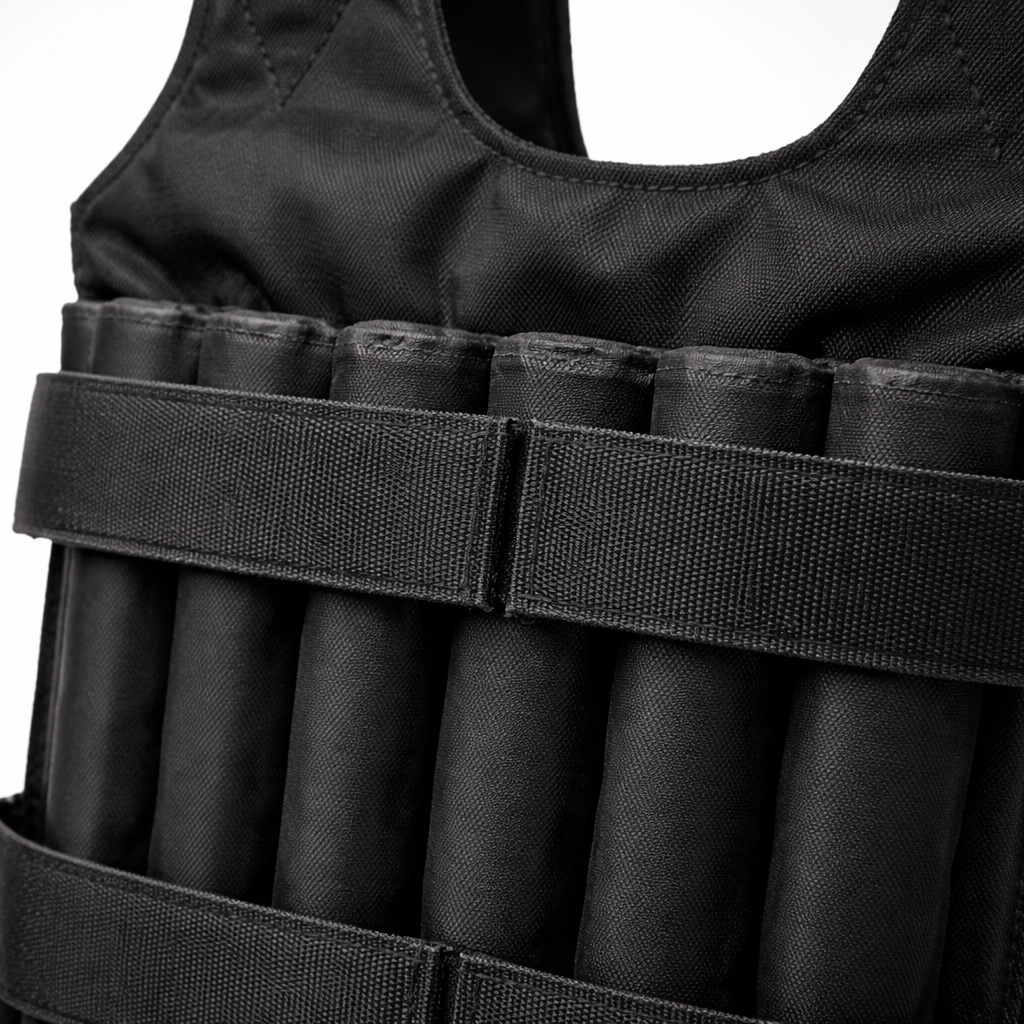 Adjustable Weighted Training Vest – Up to 20KG for Strength, Cardio & Full-Body Workouts