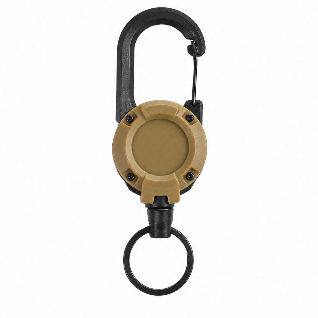 Heavy Duty Retractable Keychain – Steel Wire Cord Key Holder