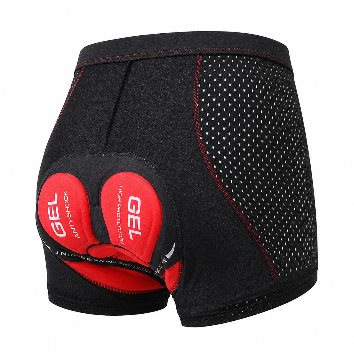 Padded Cycling Shorts – Men's Silicone Gel Bike Undershorts