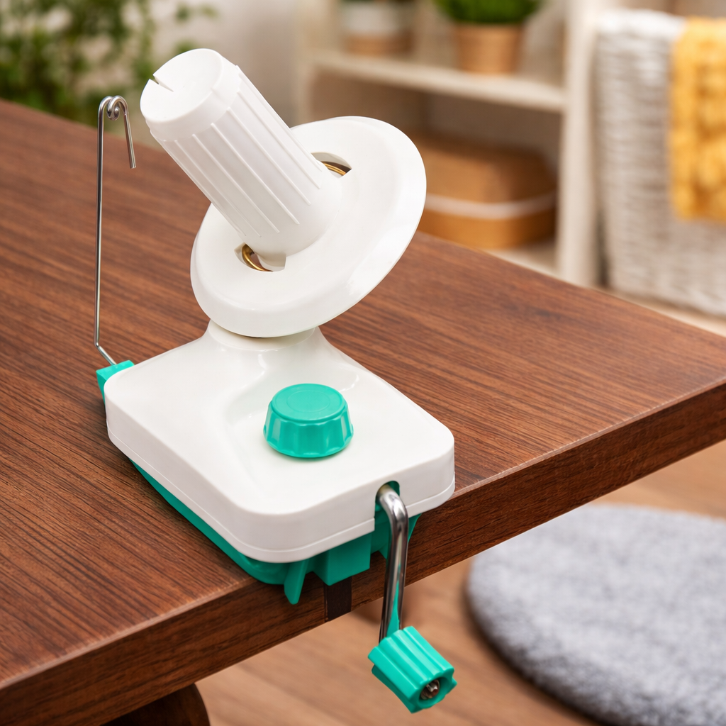 Yarn Ball Winder – Manual Yarn Winding Tool for Knitting & Crochet