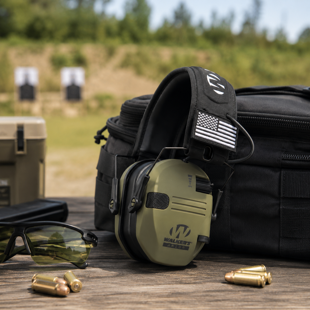 Electronic Earmuffs – Shooting & Hunting Hearing Protection | Sound-Amplifying Noise Reduction