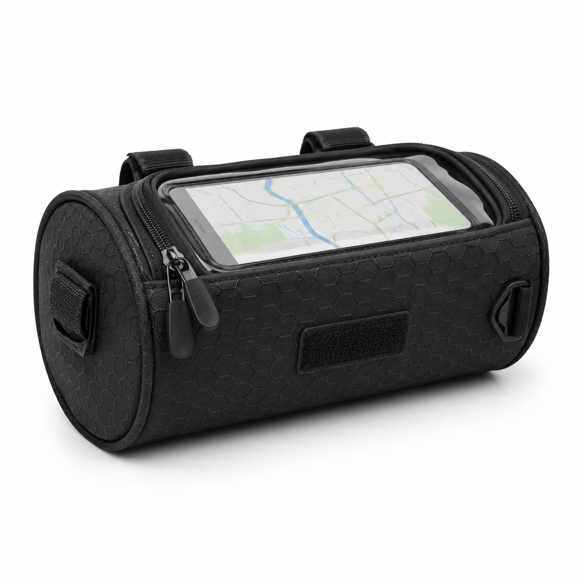 Bike Handlebar Bag with Touchscreen Pouch