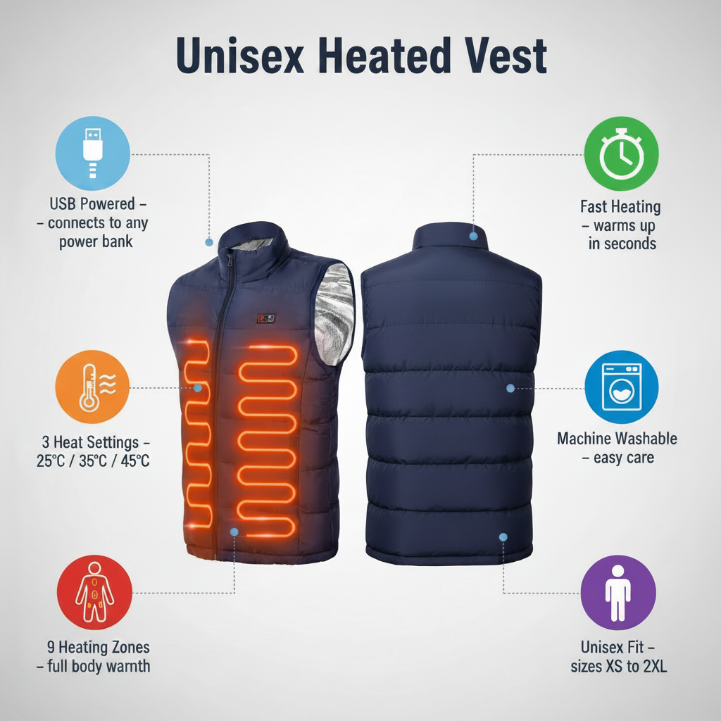 Feature Infographic XS-2XL