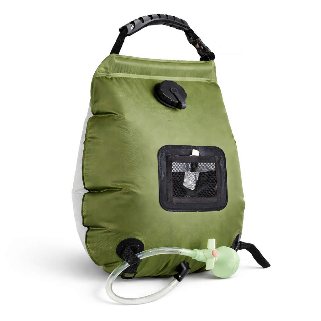 Portable Solar Shower Bag 20L (5 Gallon) – Outdoor Camping Shower with Hose