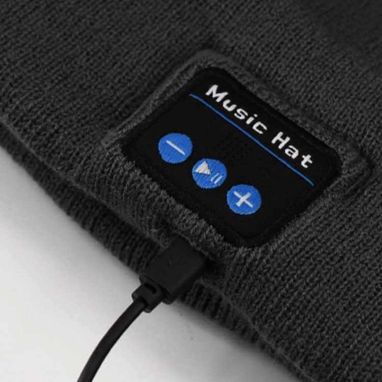 LED Bluetooth Beanie – Hands-Free Music Hat with Detachable Head Torch