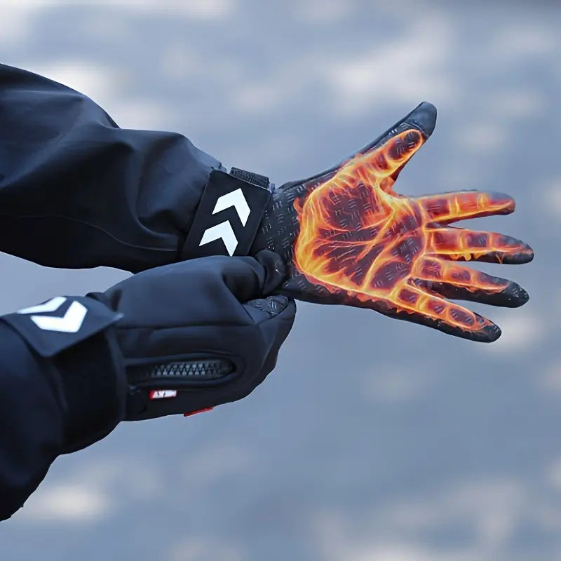 Thermal Winter Gloves – Touchscreen Windproof Gloves for Cycling & Skiing