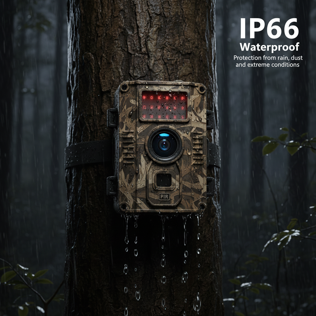 IP66 Waterproof – Rain Scene