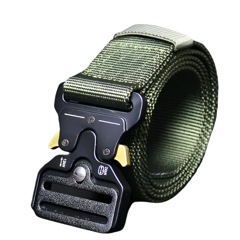 Tactical Belt – Quick Release Military Style Duty Belt with Velcro Adjustment