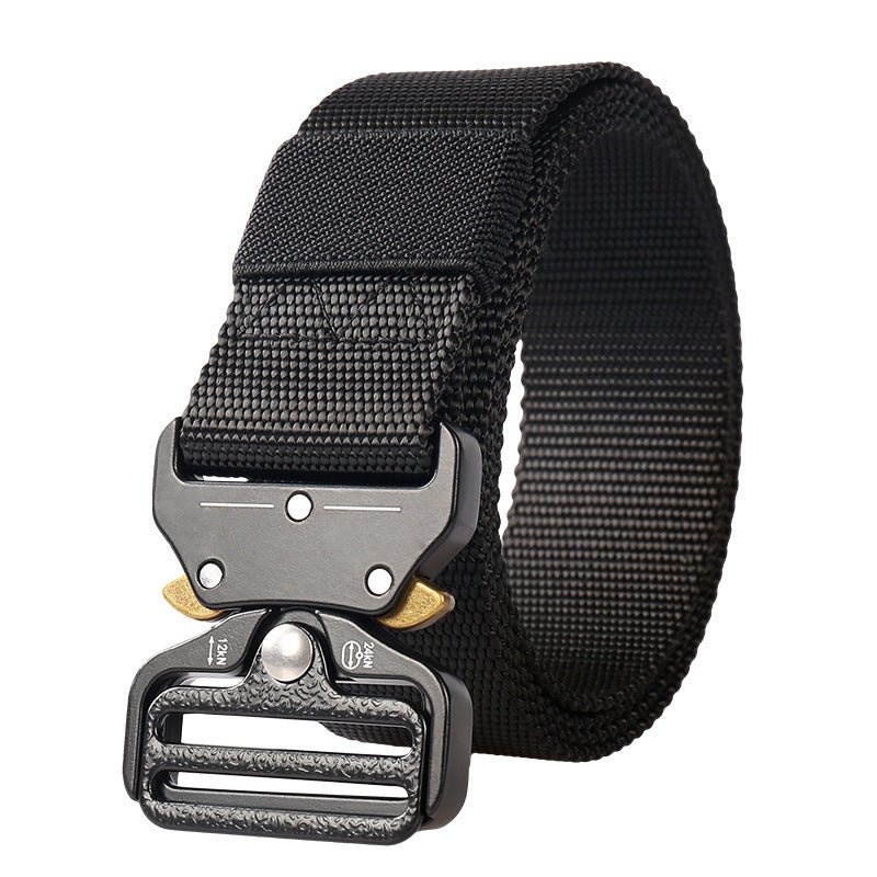 Tactical Belt – Quick Release Military Style Duty Belt with Velcro Adjustment