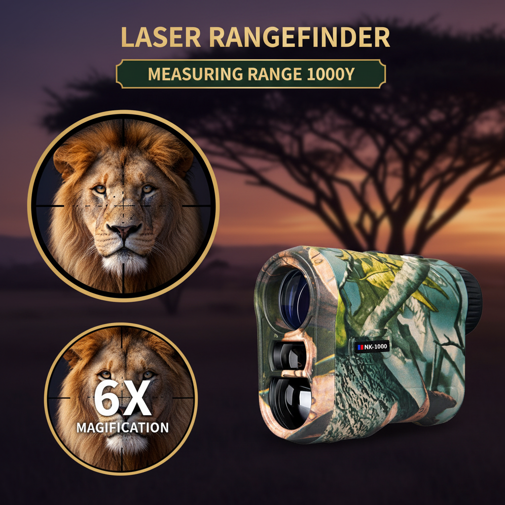 Laser Rangefinder 1000Y + 6X
