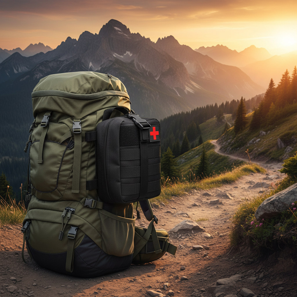 MOLLE on Backpack