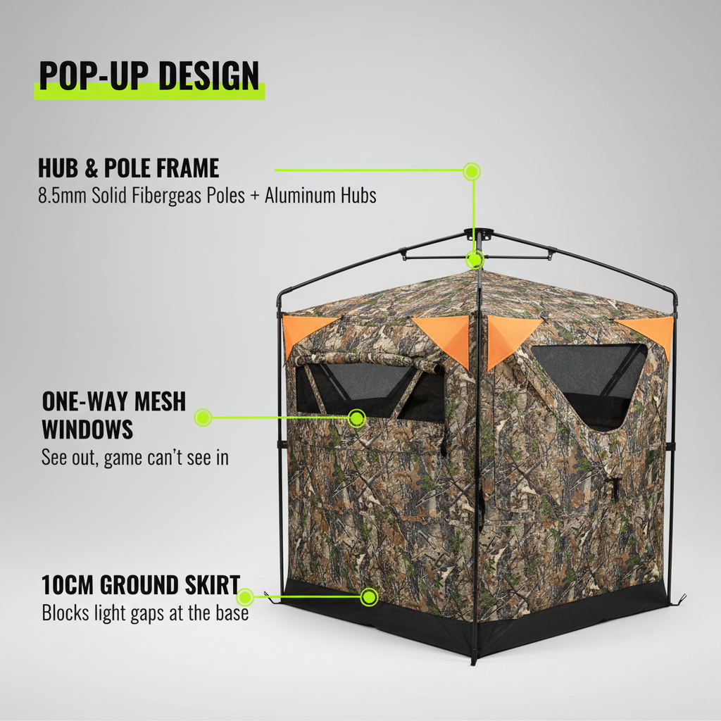 Pop-Up Design – Hub & Pole