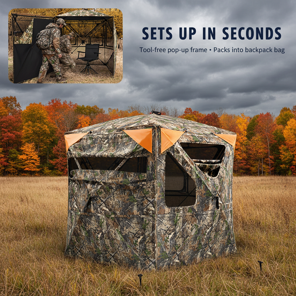 Sets Up In Seconds – Hero