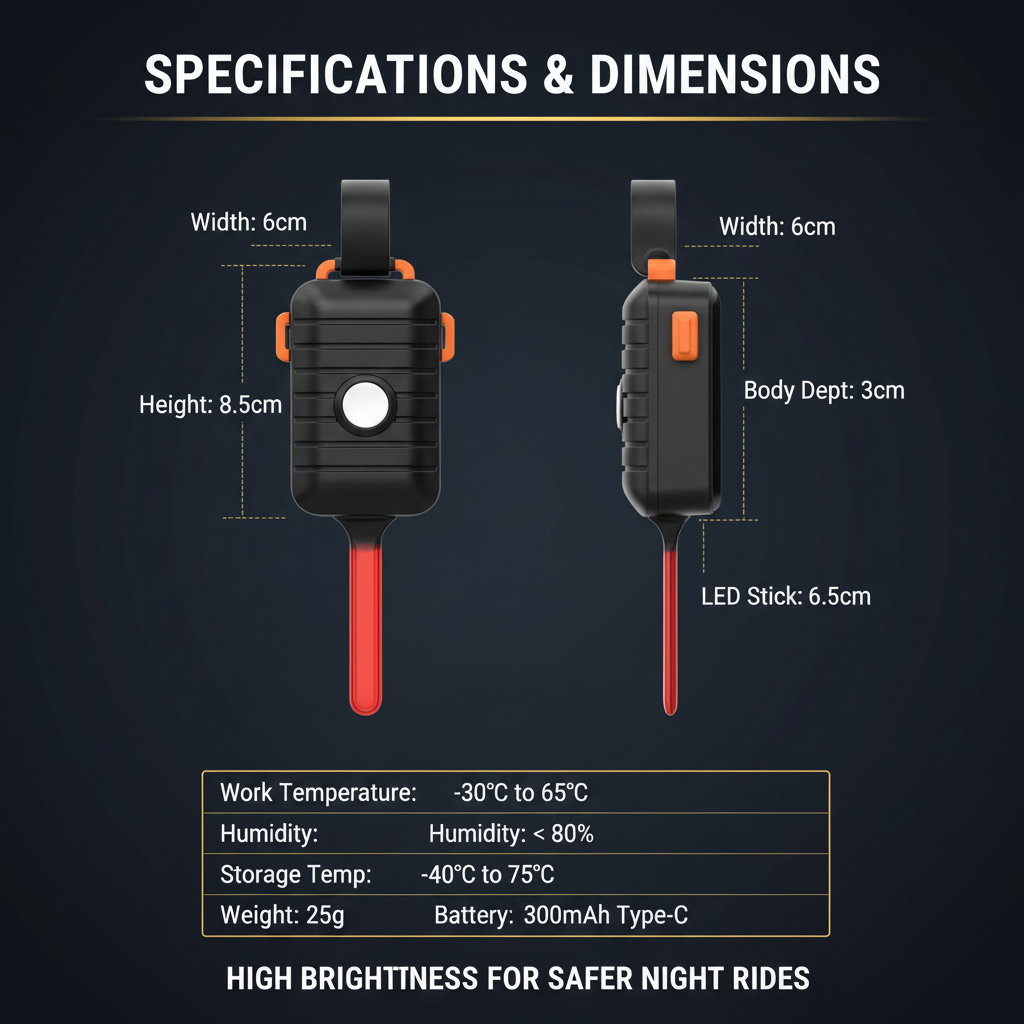 Specifications and Dimensions infographic