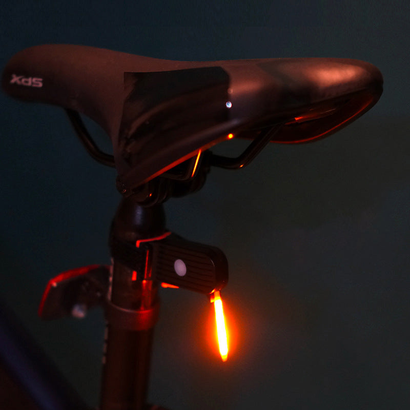 LED Bike Tail Light – Rechargeable Bicycle Rear Light, 6 Colours