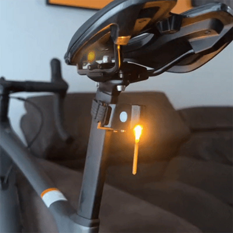 LED Bike Tail Light – Rechargeable Bicycle Rear Light, 6 Colours