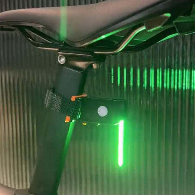 LED Bike Tail Light – Rechargeable Bicycle Rear Light, 6 Colours
