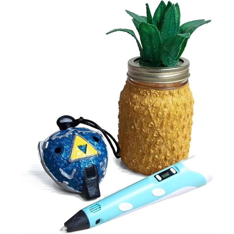 3D Printing Pen – DIY Drawing Pen with 12 PLA Colors for Kids & Creative Projects