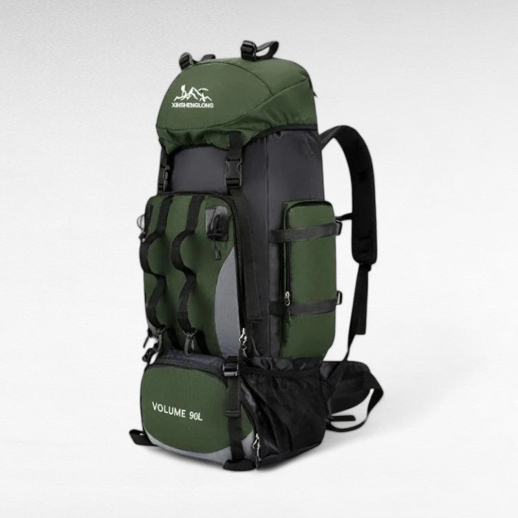 90L Hiking Backpack – Large Trekking Rucksack with Optional Rain Cover