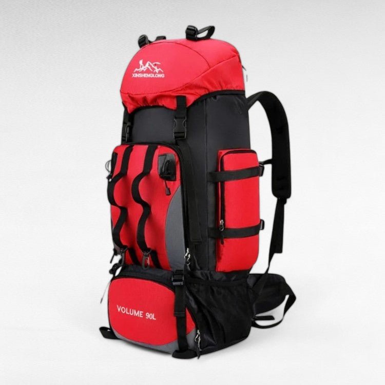 90L Hiking Backpack – Large Trekking Rucksack with Optional Rain Cover