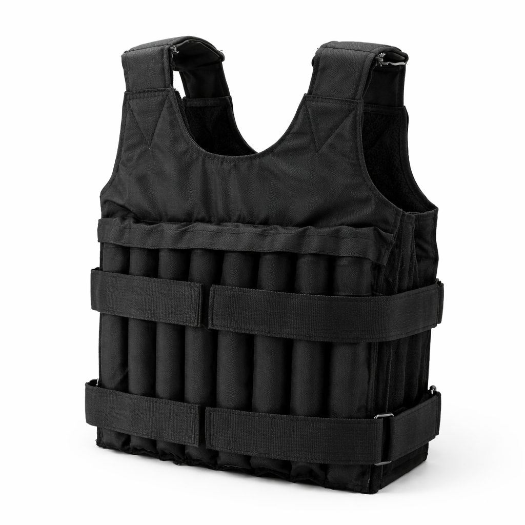 Adjustable Weighted Training Vest – Up to 20KG for Strength, Cardio & Full-Body Workouts
