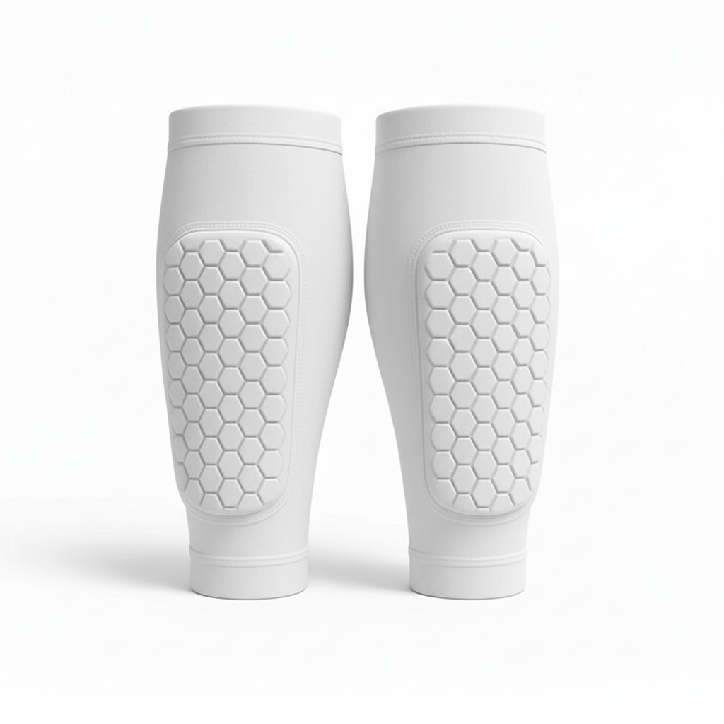 White Shin Guards